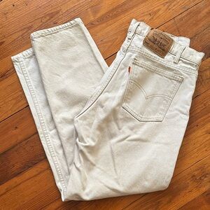 Vintage 36x 30 Orange Tab Jeans